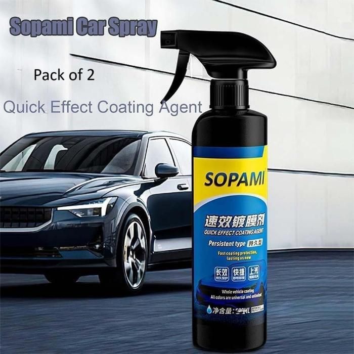 Sopami Car Coating Spray - Ceramic Shine & Protection 50ml (Buy 1 Get 1 FREE)
