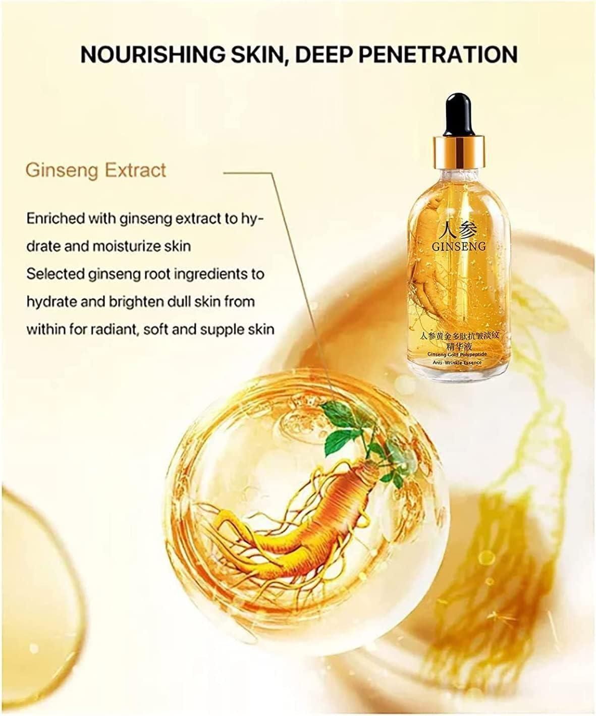 Ginseng Gold Polypeptide Anti-Ageing Serum - Wrinkle Repair & Firming