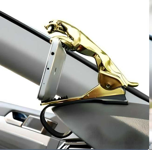 Jaguar Dashboard Phone Holder - 360° Rotation Car Mount