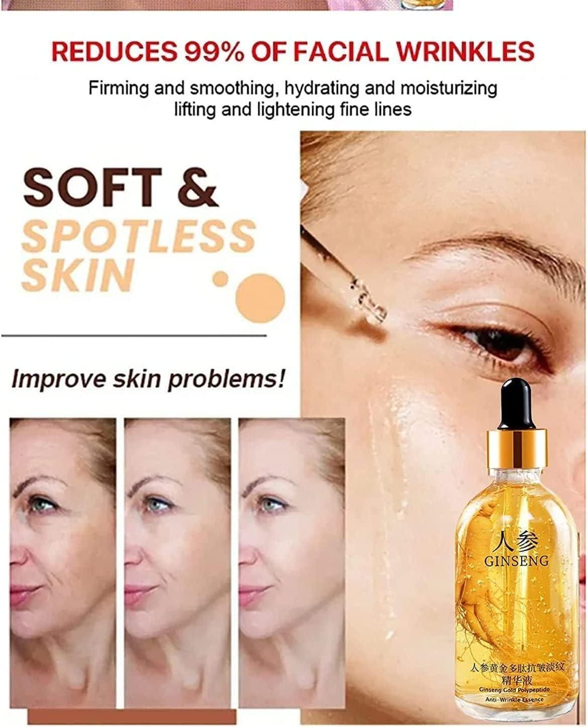 Ginseng Gold Polypeptide Anti-Ageing Serum - Wrinkle Repair & Firming