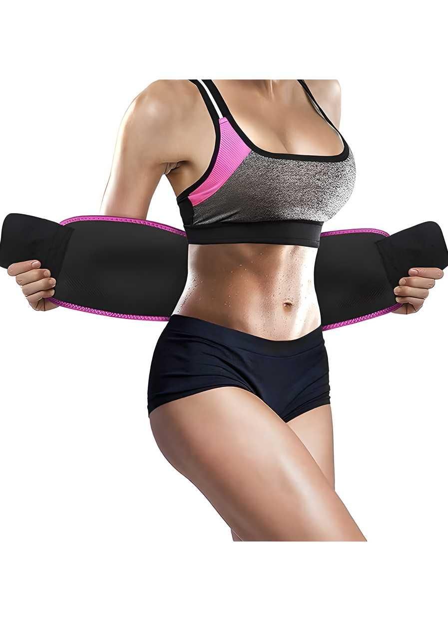 Adjustable Waist Trimmer Belt - Sweat Belt for Weight Loss & Fitness