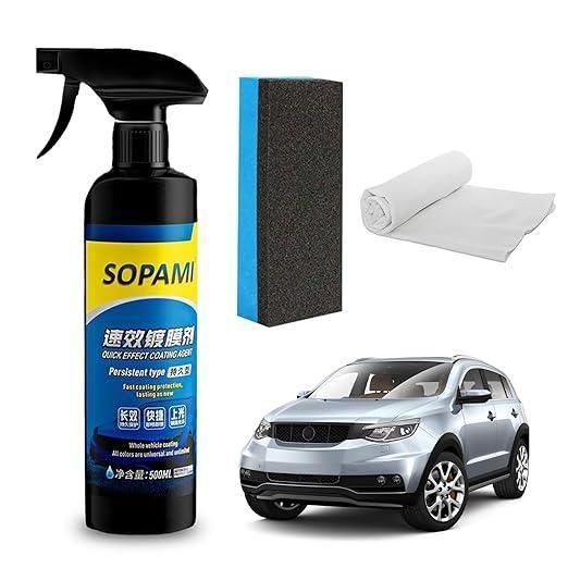 Sopami Car Coating Spray - Ceramic Shine & Protection 50ml (Buy 1 Get 1 FREE)